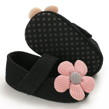 Puloru Baby Girls Princess Shoes Autumn Spring Patchwork Knitted Flat Shoes 
Puloru Baby Girls Princess Shoes Autumn Spring Patchwork Knitted Flat Shoes