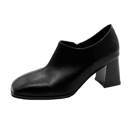 ZHAGHMIN High Black Boots For Women Women Ankle Boots Fashion Simple Solid Leather Shoes Comfortable Square Heel Thick Heel Snow Boots For Women No Heel High Heel Boots For Women Platform Boots For
ZHAGHMIN High Black Boots For Women Women Ankle Boots Fashion Simple Solid Leather Shoes Comfortable Square Heel Thick Heel Snow Boots For Women No Heel High Heel Boots For Women Platform Boots For
