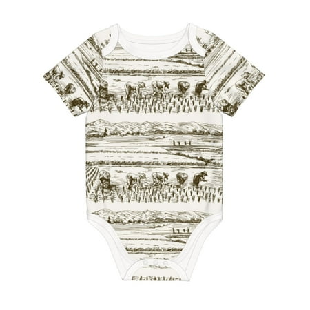 Matuu Rice Harvest for Baby Short-Sleeve Bodysuit Soft Cotton Comfortable and Breathable Perfect for Newborns and Infants
Matuu Rice Harvest for Baby Short-Sleeve Bodysuit Soft Cotton Comfortable and Breathable Perfect for Newborns and Infants