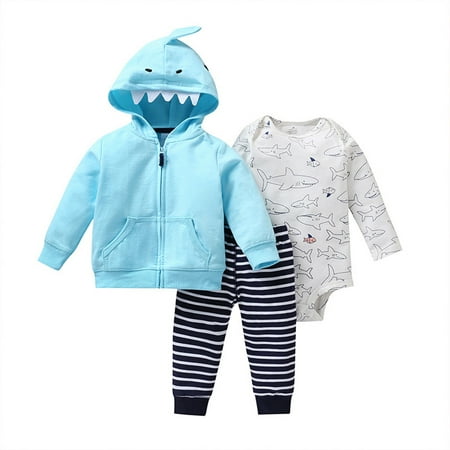 EHTMSAK Infant Baby Toddler Children Girl Boy Pullover Bodysuit and Pants Set Striped Clothing Set Long Sleeve Outfits with Hoodie Light blue 6M-2Y 70
EHTMSAK Infant Baby Toddler Children Girl Boy Pullover Bodysuit and Pants Set Striped Clothing Set Long Sleeve Outfits with Hoodie Light blue 6M-2Y 70