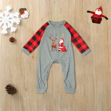Family Matching Christmas Pajamas Set Plaid Sleeves Cute Pattern Printing Festival For Baby ParentChild Outfit
Family Matching Christmas Pajamas Set Plaid Sleeves Cute Pattern Printing Festival For Baby ParentChild Outfit