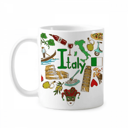 Italy Love Heart Landscap National Flag Mug Pottery Cerac Coffee Porcelain Cup Tableware
Italy Love Heart Landscap National Flag Mug Pottery Cerac Coffee Porcelain Cup Tableware