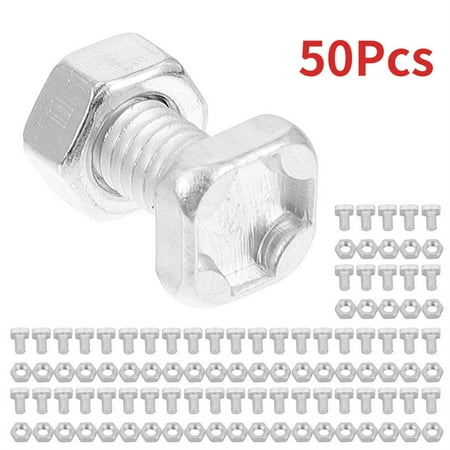 Greenhouse Bolts And Nuts Aluminium 12MM Cropped Head Spare Parts Silver Waist Shape
Greenhouse Bolts And Nuts Aluminium 12MM Cropped Head Spare Parts Silver Waist Shape