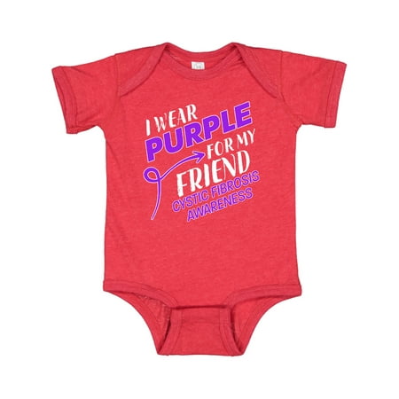 Inktastic I Wear Purple for my Friend- Cystic Fibrosis Awareness Gift Baby Boy or Baby Girl Bodysuit
Inktastic I Wear Purple for my Friend- Cystic Fibrosis Awareness Gift Baby Boy or Baby Girl Bodysuit