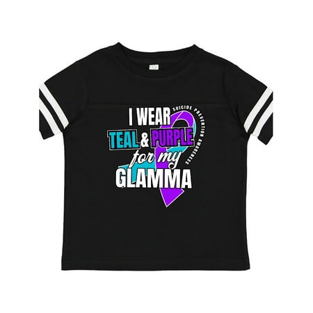 Inktastic Suicide Prevention I Wear Teal and Purple for My Glamma Gift Toddler Boy or Toddler Girl T-Shirt
Inktastic Suicide Prevention I Wear Teal and Purple for My Glamma Gift Toddler Boy or Toddler Girl T-Shirt