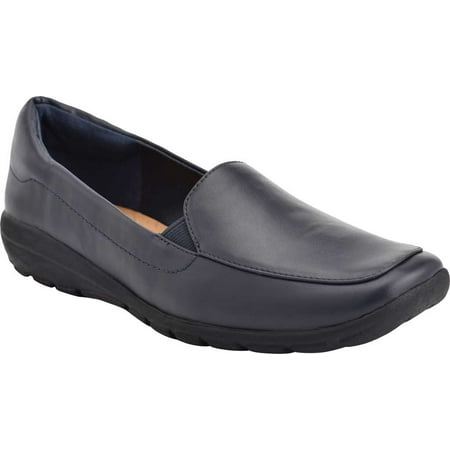 Women s Easy Spirit Abriana Loafer Blue Croco Synthetic 6 W