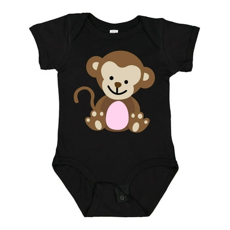 Inktastic Monkey Gift Baby Girl Bodysuit