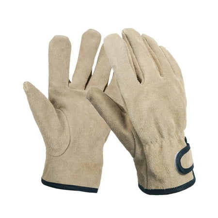 Leather Work Welding Gloves High-Quality Wear-Resistant Non-Slip Material For Fireplace Stove BBQ Garden DIY Khaki
Leather Work Welding Gloves High-Quality Wear-Resistant Non-Slip Material For Fireplace Stove BBQ Garden DIY Khaki
