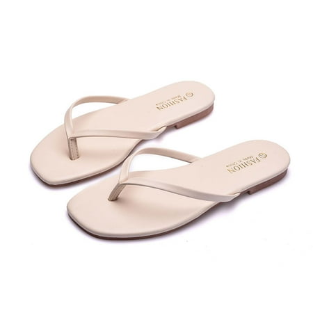 House Slippers for Women Summer Ladies Solid Color Flip Flops Fashion Flip Flops Beach Casual Slippers
House Slippers for Women Summer Ladies Solid Color Flip Flops Fashion Flip Flops Beach Casual Slippers