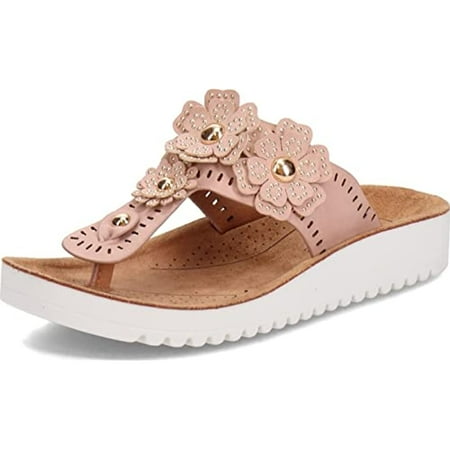Flexus Women s Bayview Slide Sandal Blush EU 36 / US 5.5-6