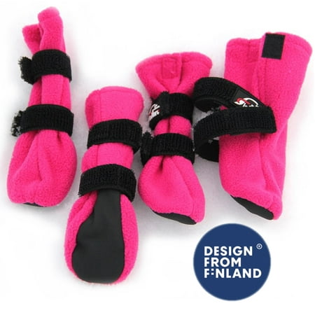FINNERO Halla Soft Dog Booties 4 Pcs/Pack (Pink Size S) Dog Shoes Dog Boots Puppy Paw Protector for Small Dogs
FINNERO Halla Soft Dog Booties 4 Pcs/Pack (Pink Size S) Dog Shoes Dog Boots Puppy Paw Protector for Small Dogs