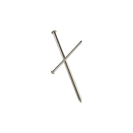 Simpson Strong-Tie 8D 2-1/2 in. Trim Coated Stainless Steel Nail Round Head 5 lb