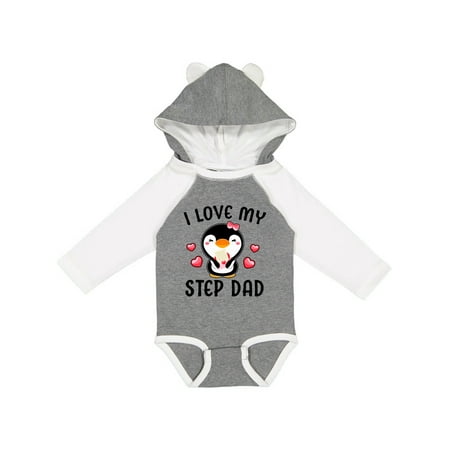 Inktastic I Love My Step Dad with Cute Penguin and Hearts Gift Baby Girl Long Sleeve Bodysuit
Inktastic I Love My Step Dad with Cute Penguin and Hearts Gift Baby Girl Long Sleeve Bodysuit