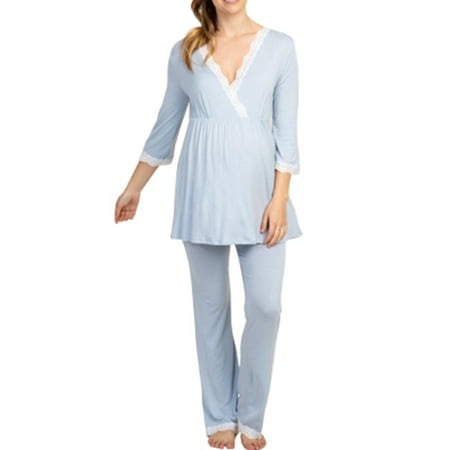 Women s Cotton Long Sleeve Pajamas Soft Care Maternity Wear Breastfeeding Pajamas Set
Women s Cotton Long Sleeve Pajamas Soft Care Maternity Wear Breastfeeding Pajamas Set