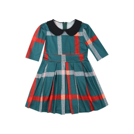 New Parent-Child Outfit Dress Plaid Round Neck Elbow Sleeve for Mother and Daughter
New Parent-Child Outfit Dress Plaid Round Neck Elbow Sleeve for Mother and Daughter