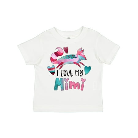 Inktastic I Love My Mimi Pink and Blue Fox with Hearts Gift Toddler Boy or Toddler Girl T-Shirt
Inktastic I Love My Mimi Pink and Blue Fox with Hearts Gift Toddler Boy or Toddler Girl T-Shirt