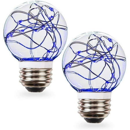 Sleeklighting 0.5 Watts Blue LED Light Bulb - Fairy Light General Purpose Light Bulb 2Pack
Sleeklighting 0.5 Watts Blue LED Light Bulb - Fairy Light General Purpose Light Bulb 2Pack