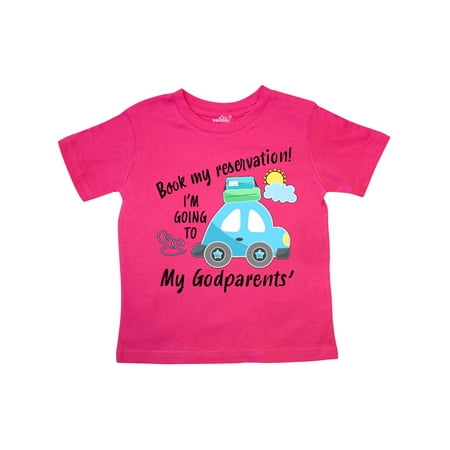 Inktastic Book My Reservation! I m Going to My Godparents Gift Toddler Boy or Toddler Girl T-Shirt
Inktastic Book My Reservation! I m Going to My Godparents Gift Toddler Boy or Toddler Girl T-Shirt