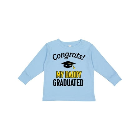 Inktastic Congrats! My Daddy Graduated with Cap Gift Toddler Boy or Toddler Girl Long Sleeve T-Shirt
Inktastic Congrats! My Daddy Graduated with Cap Gift Toddler Boy or Toddler Girl Long Sleeve T-Shirt