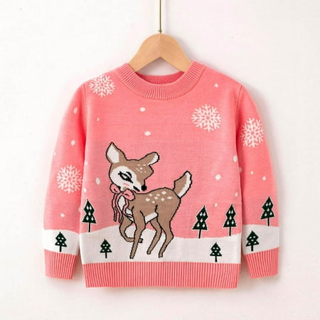 Child Sweater Toddler Boys Girls Christmas Deer Long Sleeve Warm Knitted Pullover Xmas Tops Coat
Child Sweater Toddler Boys Girls Christmas Deer Long Sleeve Warm Knitted Pullover Xmas Tops Coat