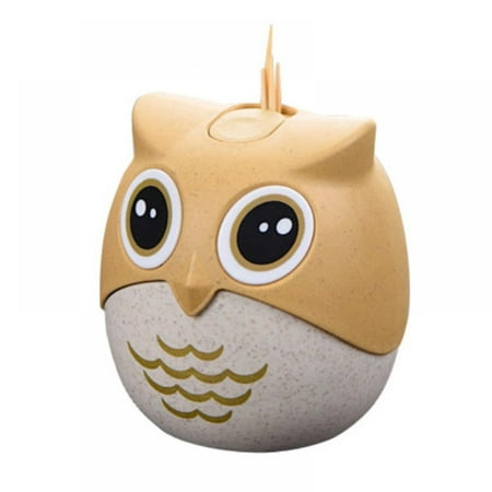 Toothpick Box Homestay Decoration Convenient Spice Box Home Owl Cartoon Toothpick Holder
Toothpick Box Homestay Decoration Convenient Spice Box Home Owl Cartoon Toothpick Holder