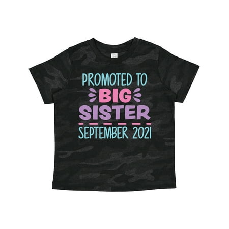 Inktastic Promoted to Big Sister September 2021 Gift Toddler Toddler Girl T-Shirt
Inktastic Promoted to Big Sister September 2021 Gift Toddler Toddler Girl T-Shirt