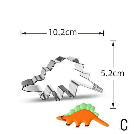 Silver Steel Dinosaur Animal Fondant Cake Cookie Biscuit Baking Tools Mould Decorating Cutter Pastry
Silver Steel Dinosaur Animal Fondant Cake Cookie Biscuit Baking Tools Mould Decorating Cutter Pastry