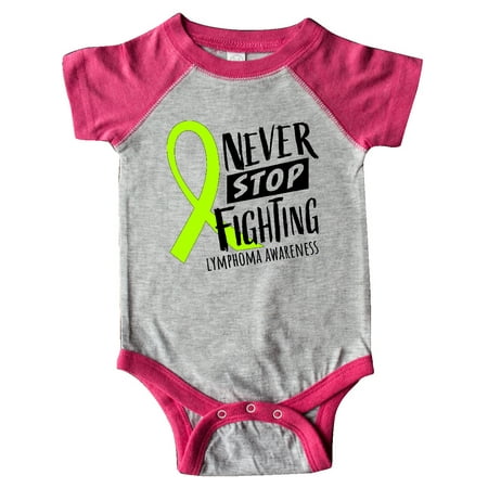 Inktastic Never Stop Fighting Lymphoma Awareness Gift Baby Boy or Baby Girl Bodysuit
Inktastic Never Stop Fighting Lymphoma Awareness Gift Baby Boy or Baby Girl Bodysuit