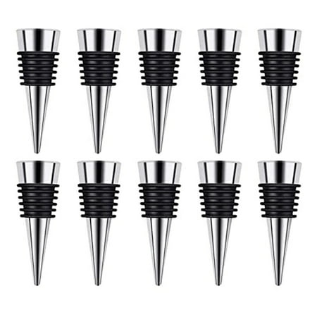 Wine Stopper 10Pcs Reusable Bottle Stoppers with Leak Proof Airtight DIY Wine Cork for Bar Holiday Party Keep Wine
Wine Stopper 10Pcs Reusable Bottle Stoppers with Leak Proof Airtight DIY Wine Cork for Bar Holiday Party Keep Wine