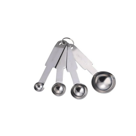 4pcs Stainless Steel Kitchen Measuring Spoons Measuring Cup Multifunctional Seasoning Coffee Sugar Spoon Cake Baking Accessories Tools
4pcs Stainless Steel Kitchen Measuring Spoons Measuring Cup Multifunctional Seasoning Coffee Sugar Spoon Cake Baking Accessories Tools