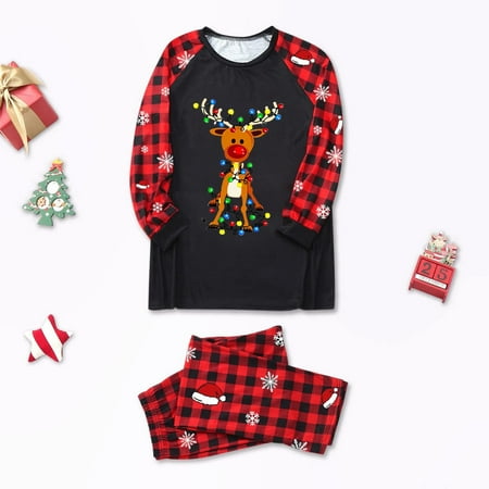 Tfalo Christmas Pajamas For Family Parent-Child Attire Christmas Suits Patchwork Plaid Printed Homewear Round Neck Long Sleeve Pajamas Two-Piece Dad Sets
Tfalo Christmas Pajamas For Family Parent-Child Attire Christmas Suits Patchwork Plaid Printed Homewear Round Neck Long Sleeve Pajamas Two-Piece Dad Sets