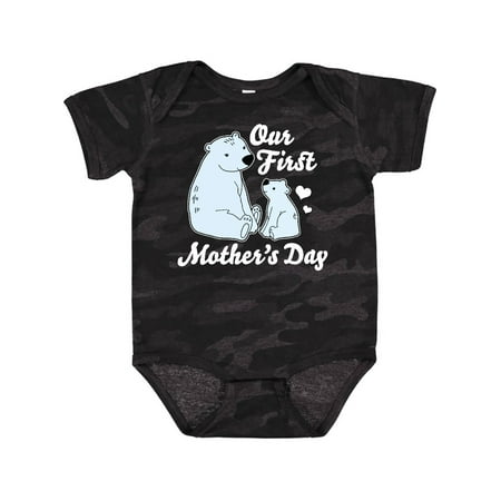Inktastic Our First Mothers Day with Polar Bears Gift Baby Boy or Baby Girl Bodysuit 
Inktastic Our First Mothers Day with Polar Bears Gift Baby Boy or Baby Girl Bodysuit