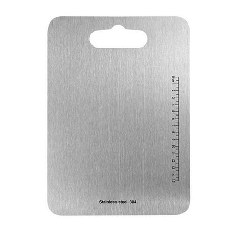 Stainless Steel Cutting Board Rust-proof Rectangular Chopping Board Wear-resistant Bake Board (Size L)
Stainless Steel Cutting Board Rust-proof Rectangular Chopping Board Wear-resistant Bake Board (Size L)