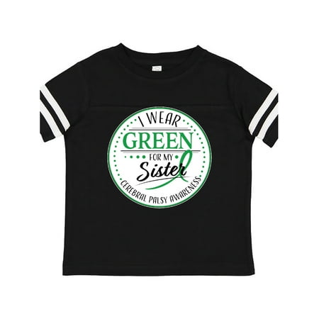Inktastic I Wear Green for my Sister- Cerebral Palsy awareness Gift Toddler Boy or Toddler Girl T-Shirt
Inktastic I Wear Green for my Sister- Cerebral Palsy awareness Gift Toddler Boy or Toddler Girl T-Shirt