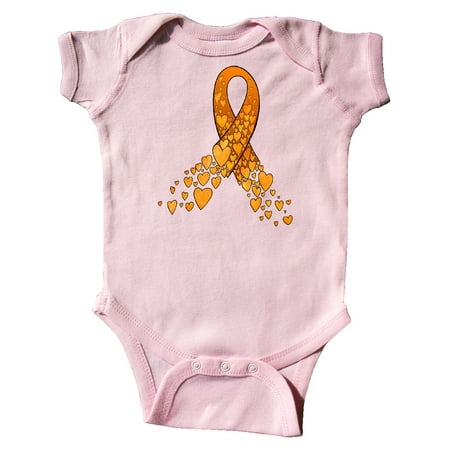 Inktastic Leukemia Awareness with Orange Ribbon Made of Hearts Gift Baby Boy or Baby Girl Bodysuit
Inktastic Leukemia Awareness with Orange Ribbon Made of Hearts Gift Baby Boy or Baby Girl Bodysuit