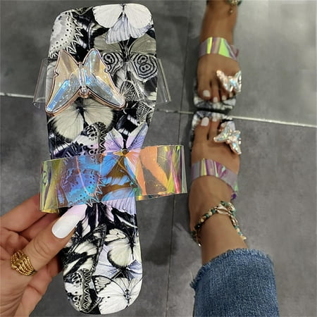 STEADY Ladies Fashion Slippers Colorful Women Slippers Casual Flat Shoes Flip-Flops Black / 39
STEADY Ladies Fashion Slippers Colorful Women Slippers Casual Flat Shoes Flip-Flops Black / 39