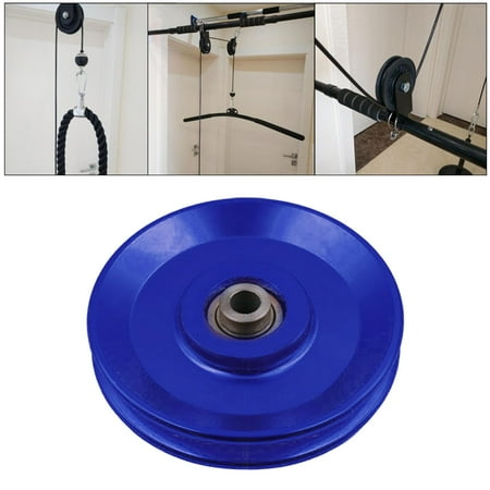 Pulley Wheels Pulley Wheel Gym Pulley for Multi Gym for Spare Part Garage Door 110mm
Pulley Wheels Pulley Wheel Gym Pulley for Multi Gym for Spare Part Garage Door 110mm