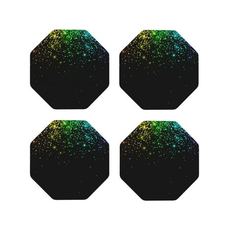 Kdxio Night Rainbow Sparkles Funny Coasters 4 Pcs Leather Coasters Housewarming Gifts Protect Furniture from Water Marks Scratch and Damage
Kdxio Night Rainbow Sparkles Funny Coasters 4 Pcs Leather Coasters Housewarming Gifts Protect Furniture from Water Marks Scratch and Damage