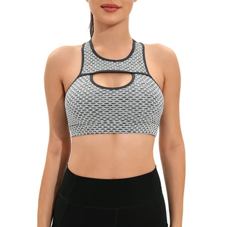 DODOING Sports Bra for Women Racerback Padded Full Coverage Workout Wirefree Bra Workout Tops for Women
DODOING Sports Bra for Women Racerback Padded Full Coverage Workout Wirefree Bra Workout Tops for Women