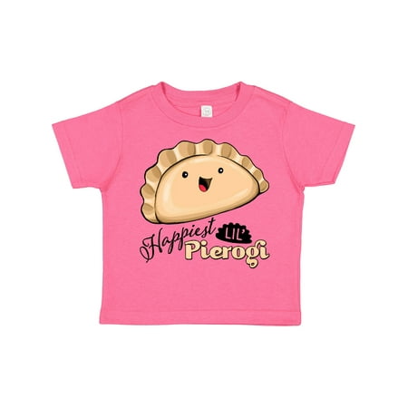 Inktastic Happiest Lil Pierogi Gift Toddler Boy or Toddler Girl T-Shirt