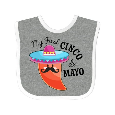 Inktastic My First Cinco De Mayo- Pepper in a Sombrero Gift Baby Boy or Baby Girl Bib
Inktastic My First Cinco De Mayo- Pepper in a Sombrero Gift Baby Boy or Baby Girl Bib