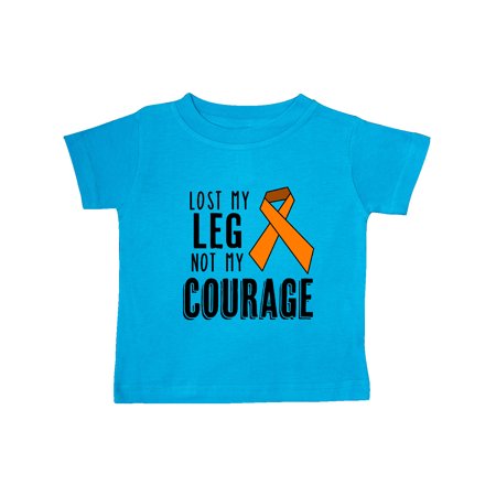 Inktastic Lost my Leg Not my Courage Limb Loss Awareness Orange Ribbon Gift Baby Boy or Baby Girl T-Shirt
Inktastic Lost my Leg Not my Courage Limb Loss Awareness Orange Ribbon Gift Baby Boy or Baby Girl T-Shirt