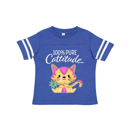 Inktastic Cute Cat with Flower-100 Percent Pure Cattitude Gift Toddler Boy or Toddler Girl T-Shirt
Inktastic Cute Cat with Flower-100 Percent Pure Cattitude Gift Toddler Boy or Toddler Girl T-Shirt
