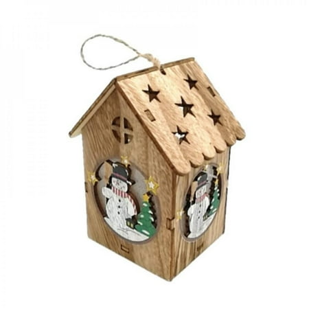 Promotion!!!1PC Light Chalet Christmas Wooden House Christmas Tree Pendant Shiny Wooden Snow House Christmas Decorations for Home
Promotion!!!1PC Light Chalet Christmas Wooden House Christmas Tree Pendant Shiny Wooden Snow House Christmas Decorations for Home