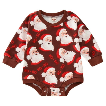 Onesie Baby Jumpsuit Boys Girls Long Sleeve Cartoon Christmas Santa Printed Romper Tops Bodysuit For Baby Clothes Christmas Baby Bodysuit
Onesie Baby Jumpsuit Boys Girls Long Sleeve Cartoon Christmas Santa Printed Romper Tops Bodysuit For Baby Clothes Christmas Baby Bodysuit