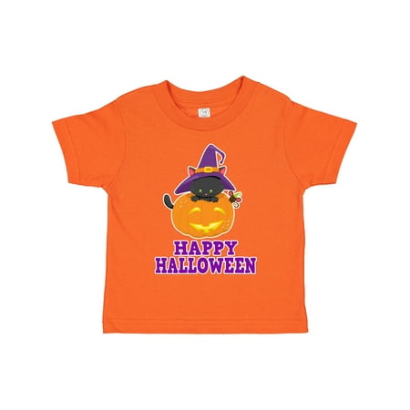 Inktastic Happy Halloween with Cat Wearing Witch Hat Mouse and Pumpkin Gift Toddler Boy or Toddler Girl T-Shirt
Inktastic Happy Halloween with Cat Wearing Witch Hat Mouse and Pumpkin Gift Toddler Boy or Toddler Girl T-Shirt