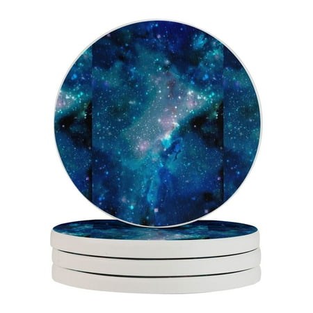 Circular Drink Coasters Set Galaxy Nebula Space Beautiful Home Decor Diatomite Heat-Resistant Diatomite Protect Table Countertop
Circular Drink Coasters Set Galaxy Nebula Space Beautiful Home Decor Diatomite Heat-Resistant Diatomite Protect Table Countertop