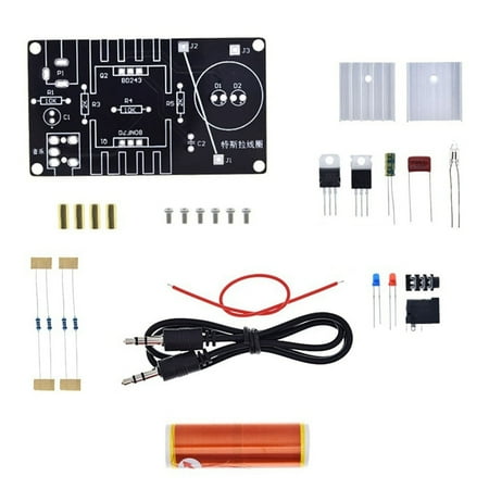 1 Set Mini Coil Kit 15W Mini Music Coil Plasma Speaker Wireless Transmission Model DC 15-24V DIY Kits
1 Set Mini Coil Kit 15W Mini Music Coil Plasma Speaker Wireless Transmission Model DC 15-24V DIY Kits