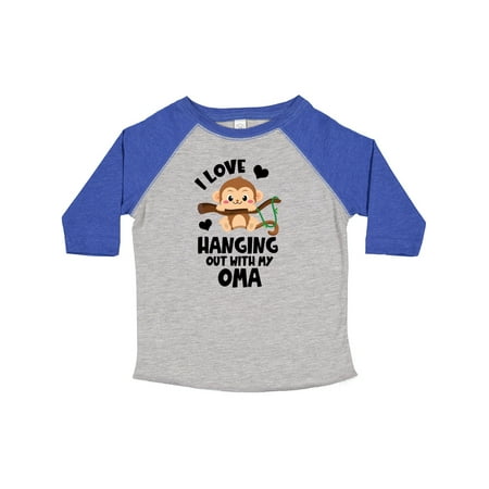 Inktastic Monkey I Love Hanging out with My Oma Gift Toddler Boy or Toddler Girl T-Shirt
Inktastic Monkey I Love Hanging out with My Oma Gift Toddler Boy or Toddler Girl T-Shirt