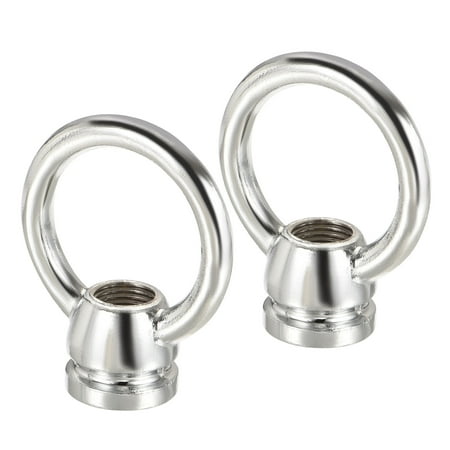 Uxcell 15kg Max Load 36x43mm M10 Thread Ring Shape Female Loop Eye Nut Silver Tone 2 Pack
Uxcell 15kg Max Load 36x43mm M10 Thread Ring Shape Female Loop Eye Nut Silver Tone 2 Pack